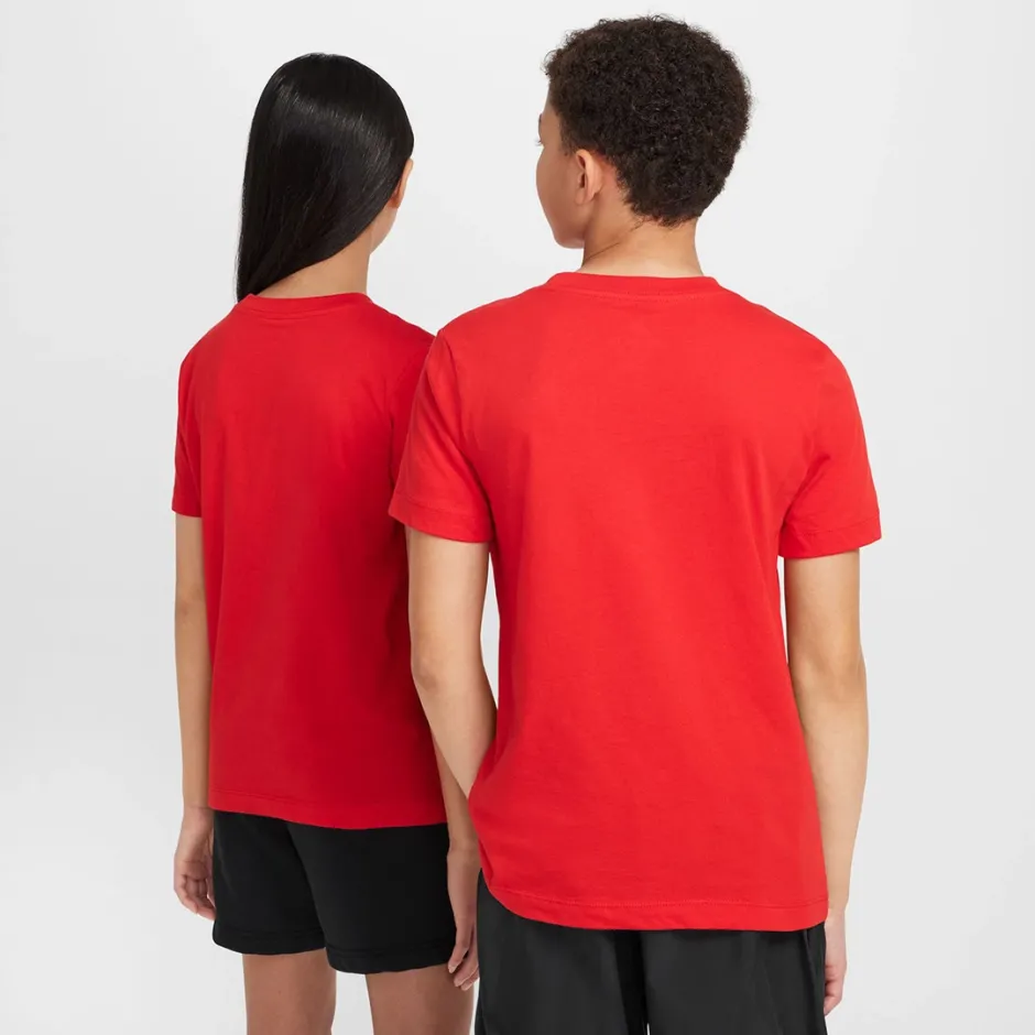 NIKE K NSW TEE FUTURA HBR FZ5178-657 Red