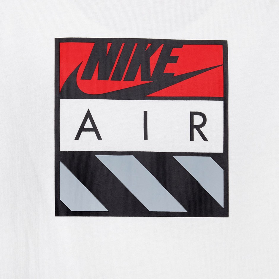 Παιδική Κοντομάνικη Μπλούζα Λευκή - Nike Air
