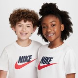 NIKE K NSW TEE FUTURA HBR FZ5178-100 White Image 1