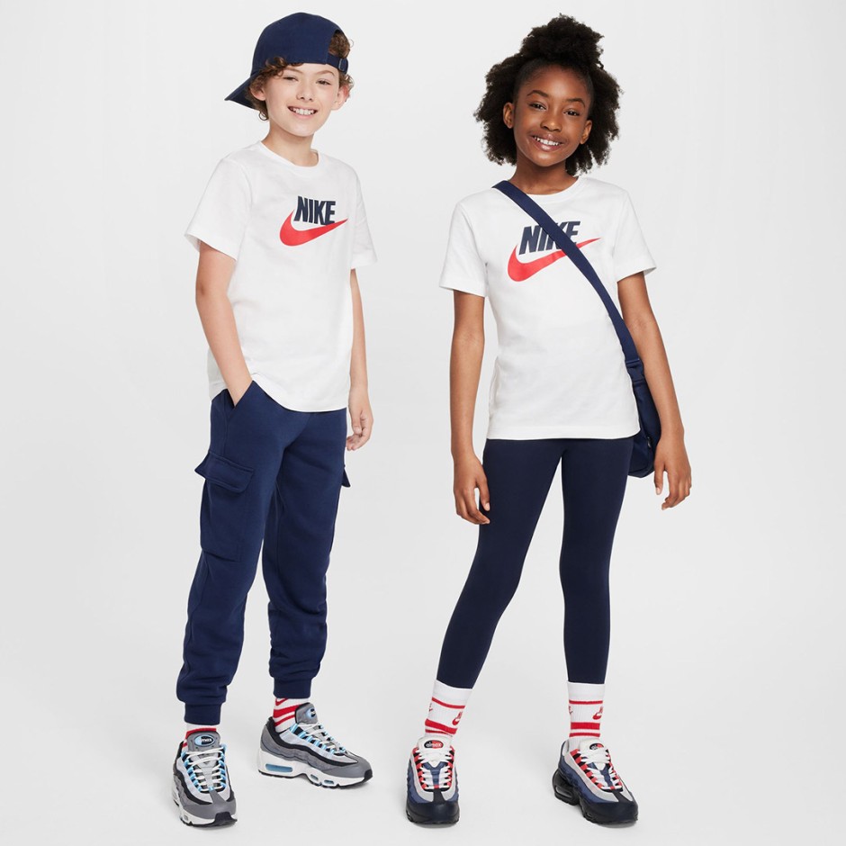 NIKE K NSW TEE FUTURA HBR FZ5178-100 White