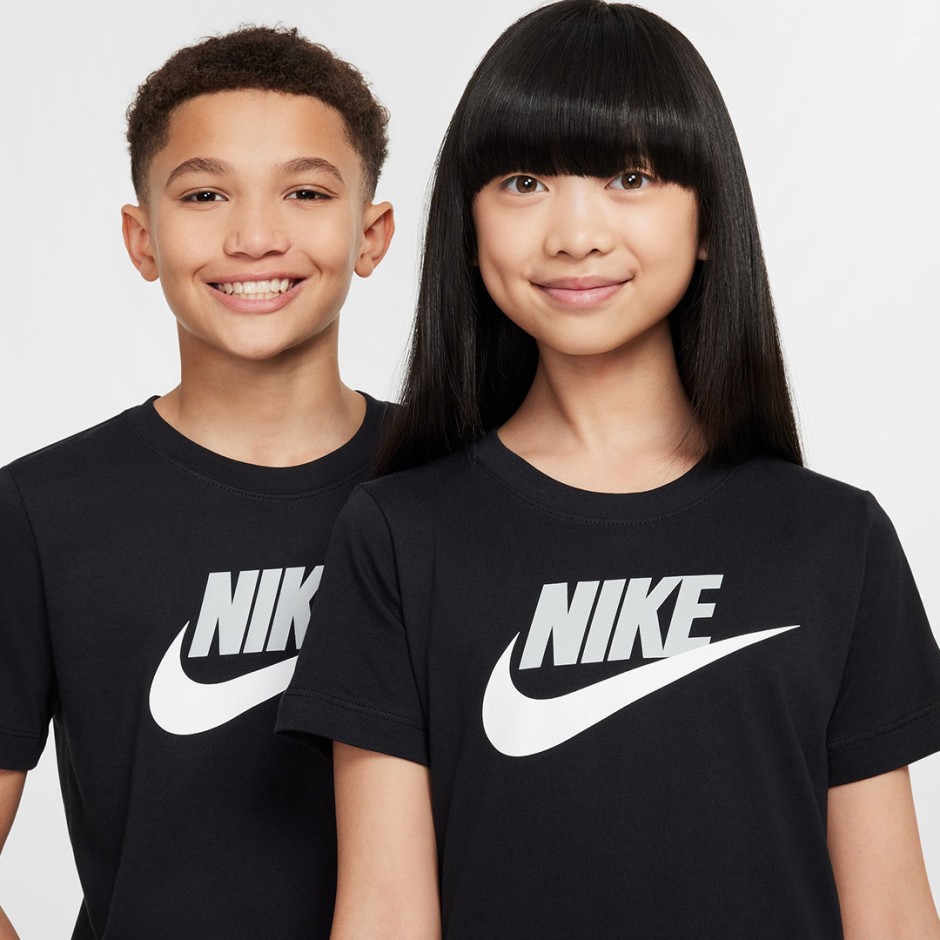 NIKE K NSW TEE FUTURA HBR FZ5178-010 Black