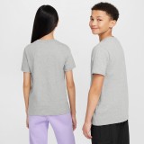 NIKE K NSW TEE FUTURA HBR FZ5178-063 Grey Image 0