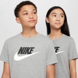NIKE K NSW TEE FUTURA HBR FZ5178-063 Grey Image 1
