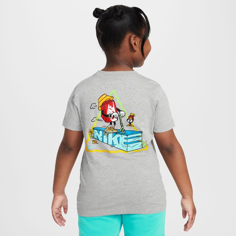 NIKE K NSW TEE BOXY SCOOTER HQ3239-063 Grey