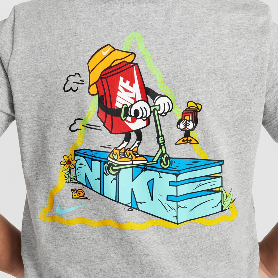 NIKE K NSW TEE BOXY SCOOTER HQ3239-063 Grey