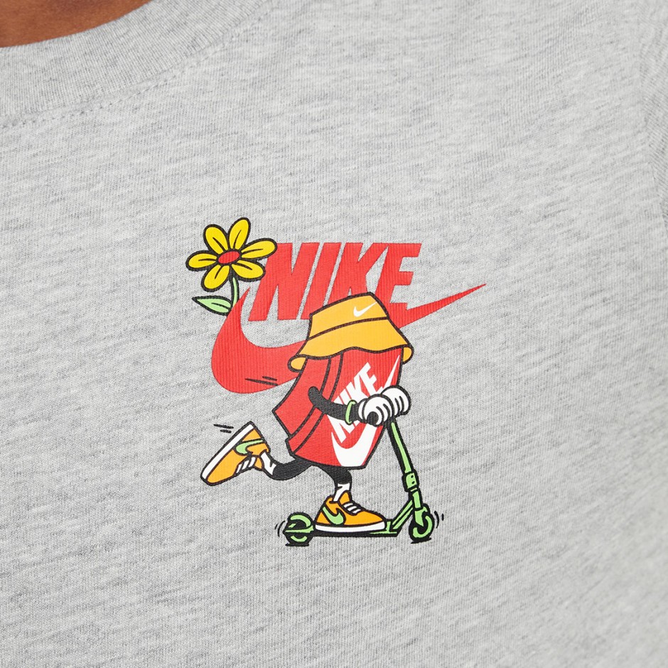 NIKE K NSW TEE BOXY SCOOTER HQ3239-063 Grey
