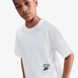 Παιδική Κοντομάνικη Μπλούζα Λευκή - Nike Sportswear Remix Εικόνα 0