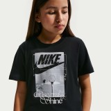 Kids' T-Shirt Black - Nike Sportswear Image 1