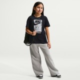 Kids' T-Shirt Black - Nike Sportswear Image 3