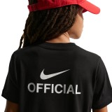 Kids' T-Shirt Black - Nike Sportswear Image 0