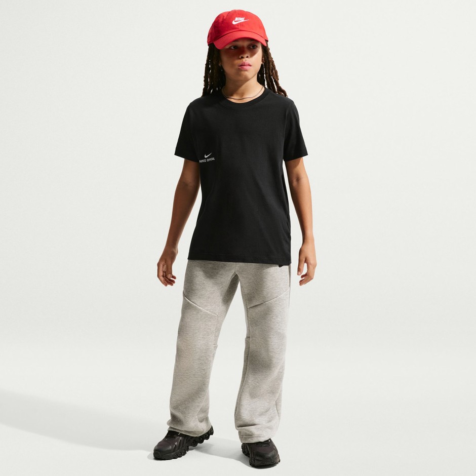 Kids' T-Shirt Black - Nike Sportswear