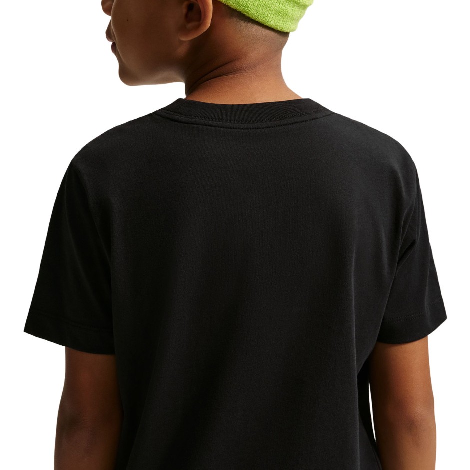 Παιδική Κοντομάνικη Μπλούζα Μαύρη - Nike Sportswear