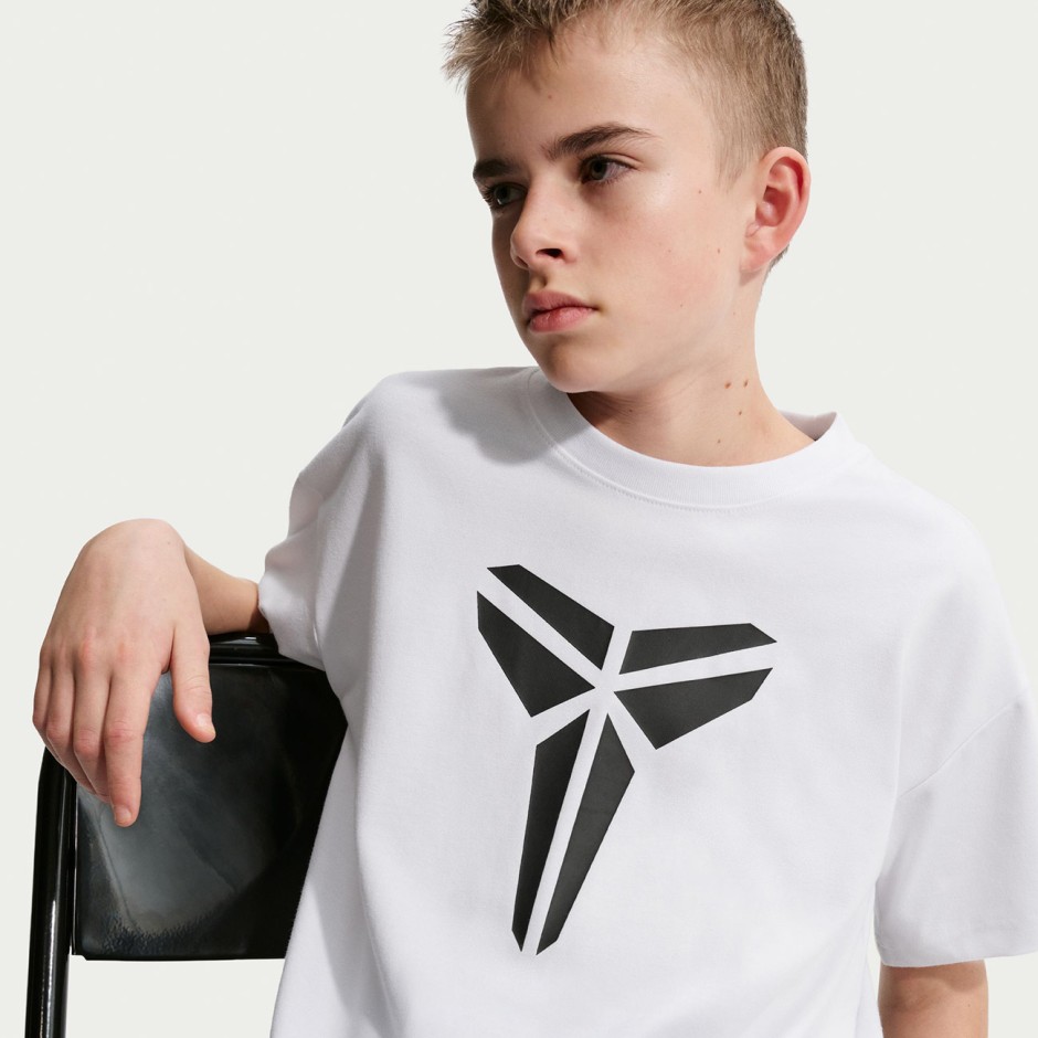 NIKE KB K NK DF TEE M90 HBR IM0322-101 White