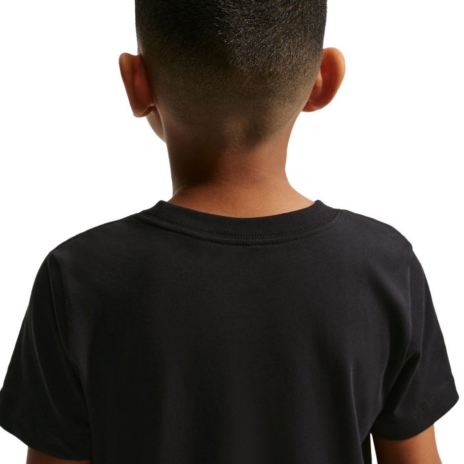 Παιδική Κοντομάνικη Μπλούζα Μαύρη - Nike Sportswear