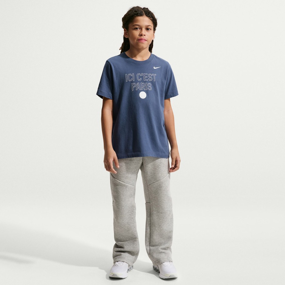 Παιδική Κοντομάνικη Μπλούζα Μπλε - Nike Paris Saint-Germain