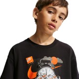 Παιδική Κοντομάνικη Μπλούζα Μαύρη - Nike Sportswear Εικόνα 3