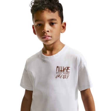 NIKE K NSW TEE M90 SWOOSH SOUNDS IR5178-100 White