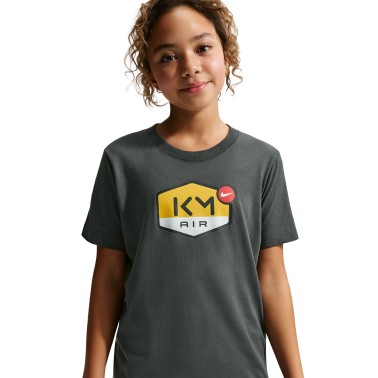 Παιδική Κοντομάνικη Μπλούζα Ανθρακί - Nike Kylian Mbappé