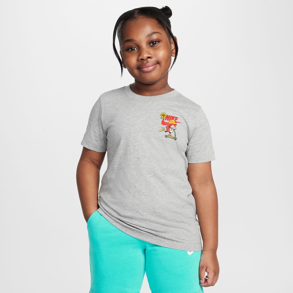 NIKE K NSW TEE BOXY SCOOTER HQ3239-063 Grey
