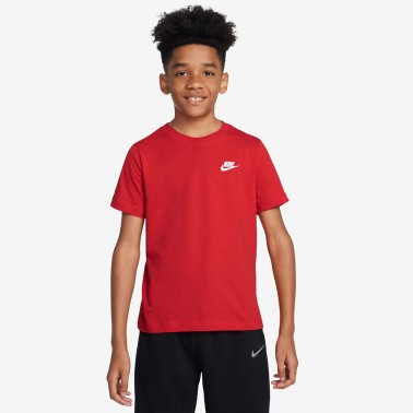 Παιδική Κοντομάνικη Μπλούζα Κόκκινη - Nike Sportswear