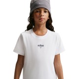 Παιδική Κοντομάνικη Μπλούζα Λευκή - Nike Εικόνα 
