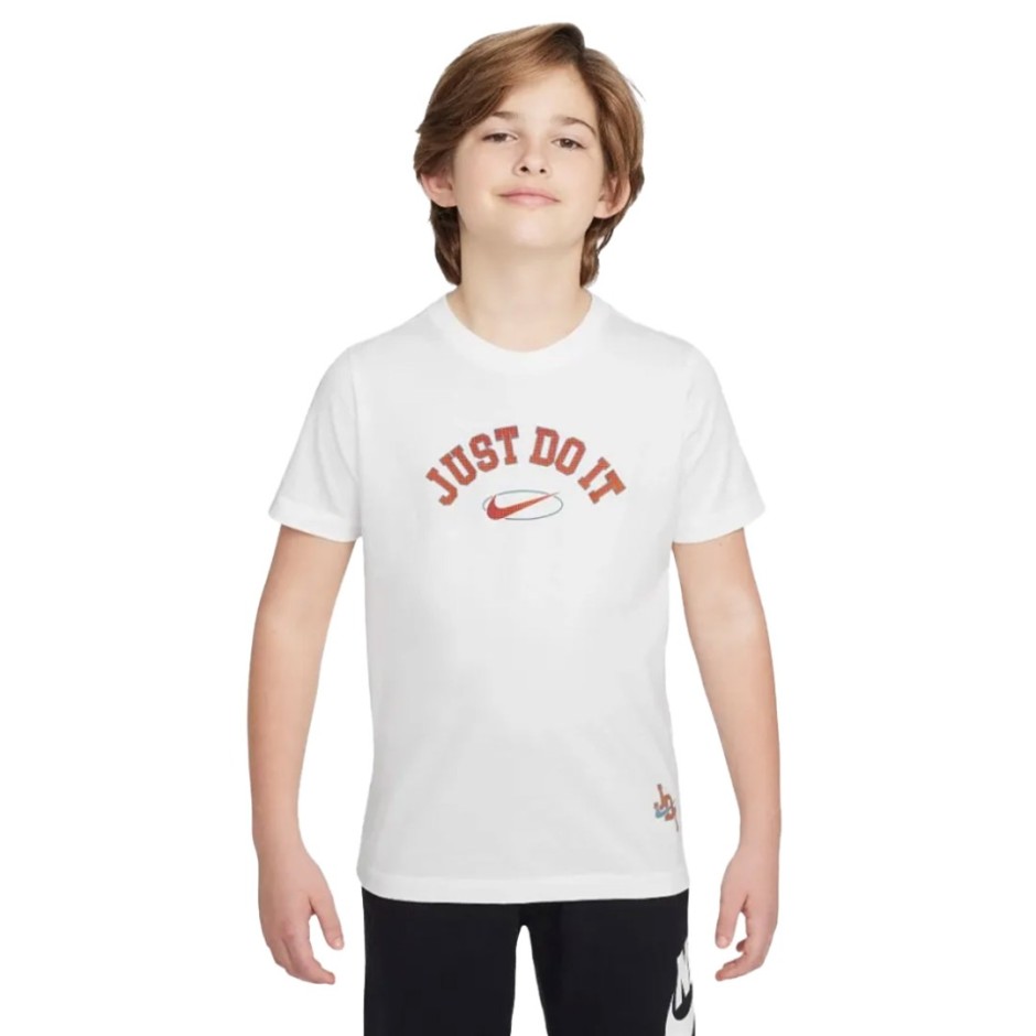 NIKE K NSW TEE JDI SSNL FZ5131-100 White
