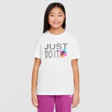 NIKE K NSW TEE BRANDMARK 1 JDI HM5852-100 White Image 