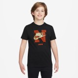 NIKE K NSW TEE FUTURA HBR SSNL FZ5125-010 Black Image 
