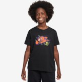 NIKE K NSW TEE BOXY 1 FUTURA FZ5166-010 Black Image 