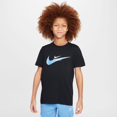 Παιδική Κοντομάνικη Μπλούζα Μαύρη - Nike Sportswear