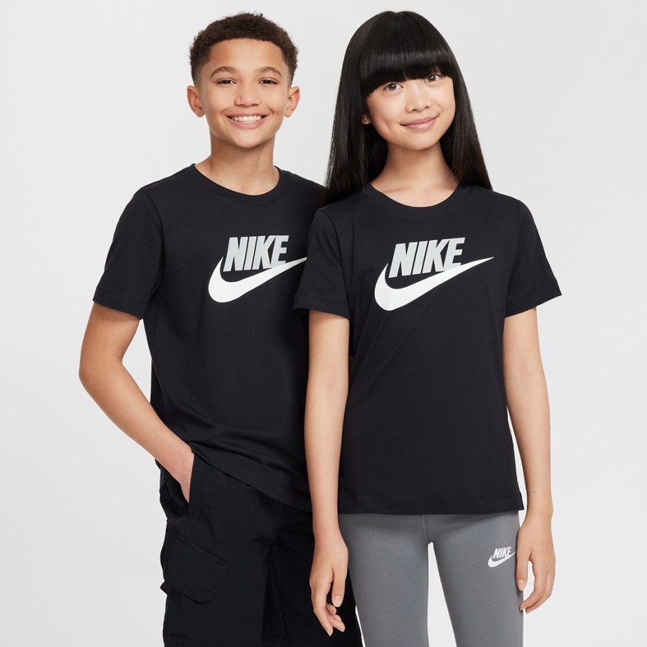 NIKE K NSW TEE FUTURA HBR FZ5178-010 Black