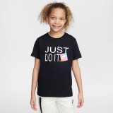 NIKE K NSW TEE BRANDMARK 1 JDI HM5852-010 Black Image 