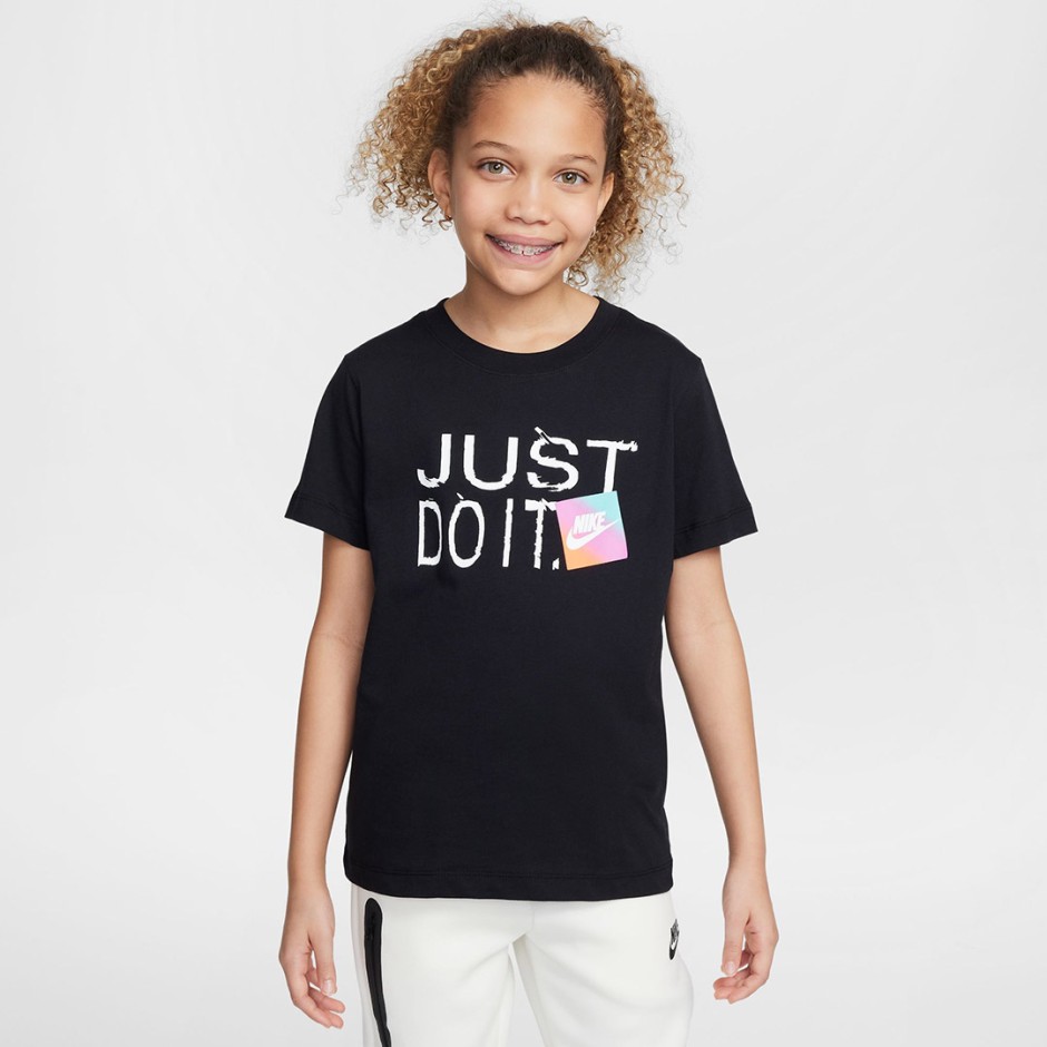 NIKE K NSW TEE BRANDMARK 1 JDI HM5852-010 Black