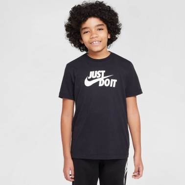 Παιδική Κοντομάνικη Μπλούζα Μαύρη - Nike Sportswear