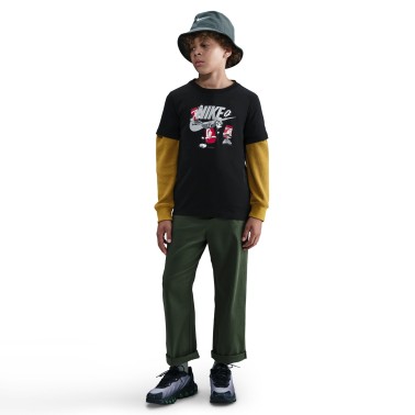 NIKE K NSW TEE BOXY BREAK DANCE HV5214-010 Black