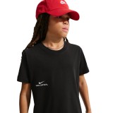 Kids' T-Shirt Black - Nike Sportswear Image 