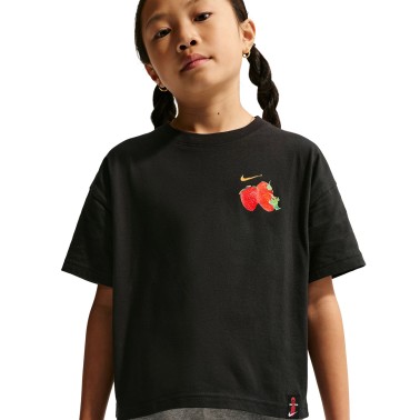 Παιδική Κοντομάνικη Μπλούζα Μαύρη - Nike Sportswear
