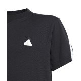 adidas Sportswear U FI 3S T Μαύρο Εικόνα 4