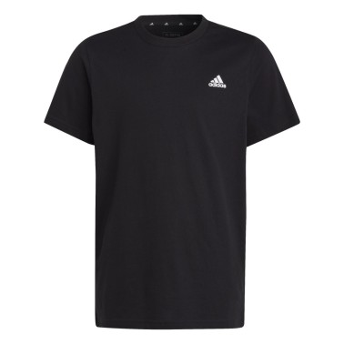 Παιδική Κοντομάνικη Μπλούζα Μαύρη - adidas Sportswear Εssentials Small Logo