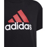 adidas Sportswear U BL 2 TEE HR6369 Black Image 1