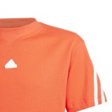 Παιδική Κοντομάνικη Μπλούζα Κόκκινη - adidas Performance Future Icons 3-Stripes Εικόνα 1