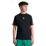 adidas Sportswear U FI 3S T Μαύρο Εικόνα 