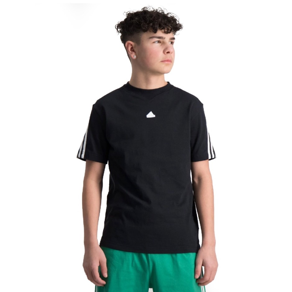 adidas Sportswear U FI 3S T Μαύρο