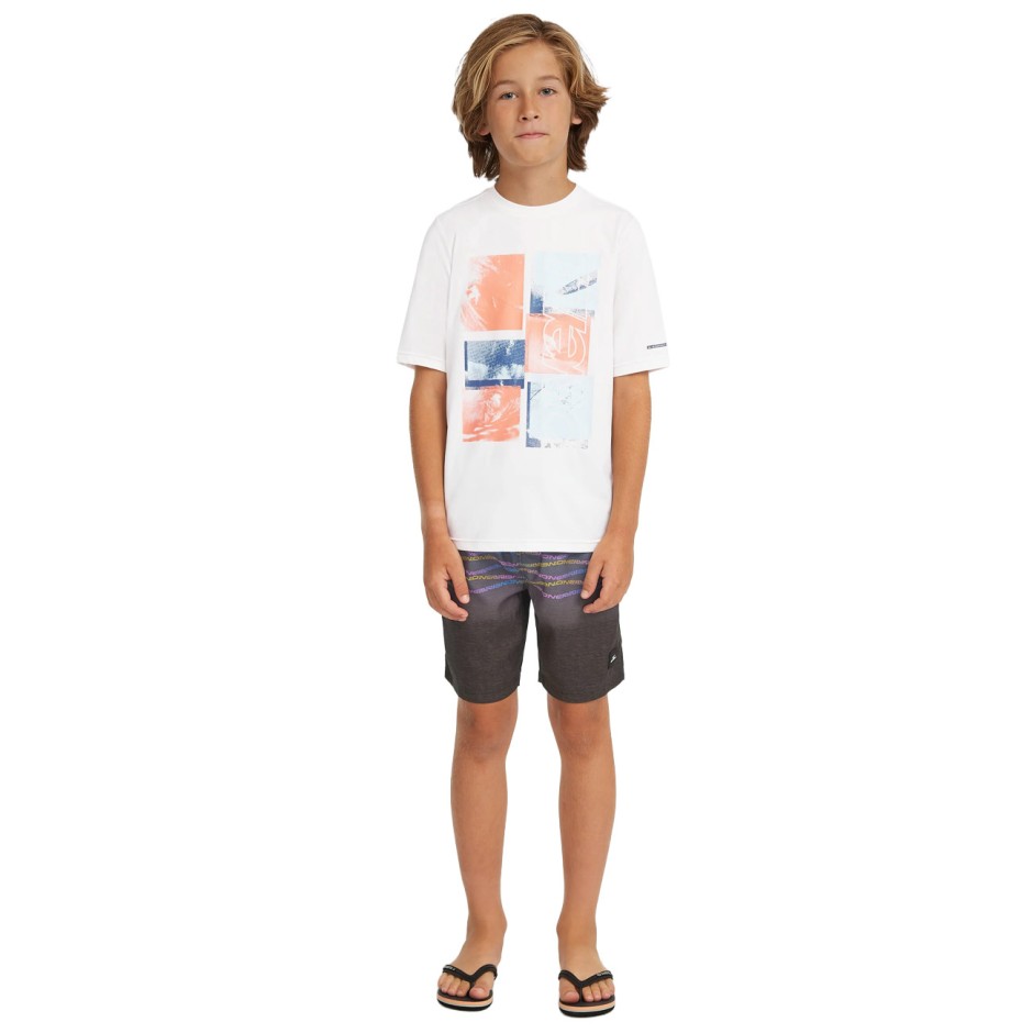 Kids' T-Shirt White - O'Neill Hybrid