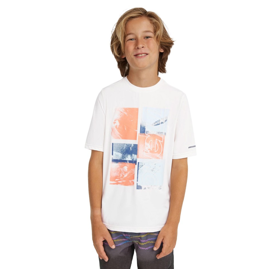 Kids' T-Shirt White - O'Neill Hybrid