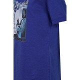 BODYTALK "THE WORLD IS YOURS" BOYS' TEE 1191-751128-00318 ΜΠΛΕ Εικόνα 1