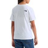 Kids' T-Shirt White - The North Face Evolution Half Dome Image 0