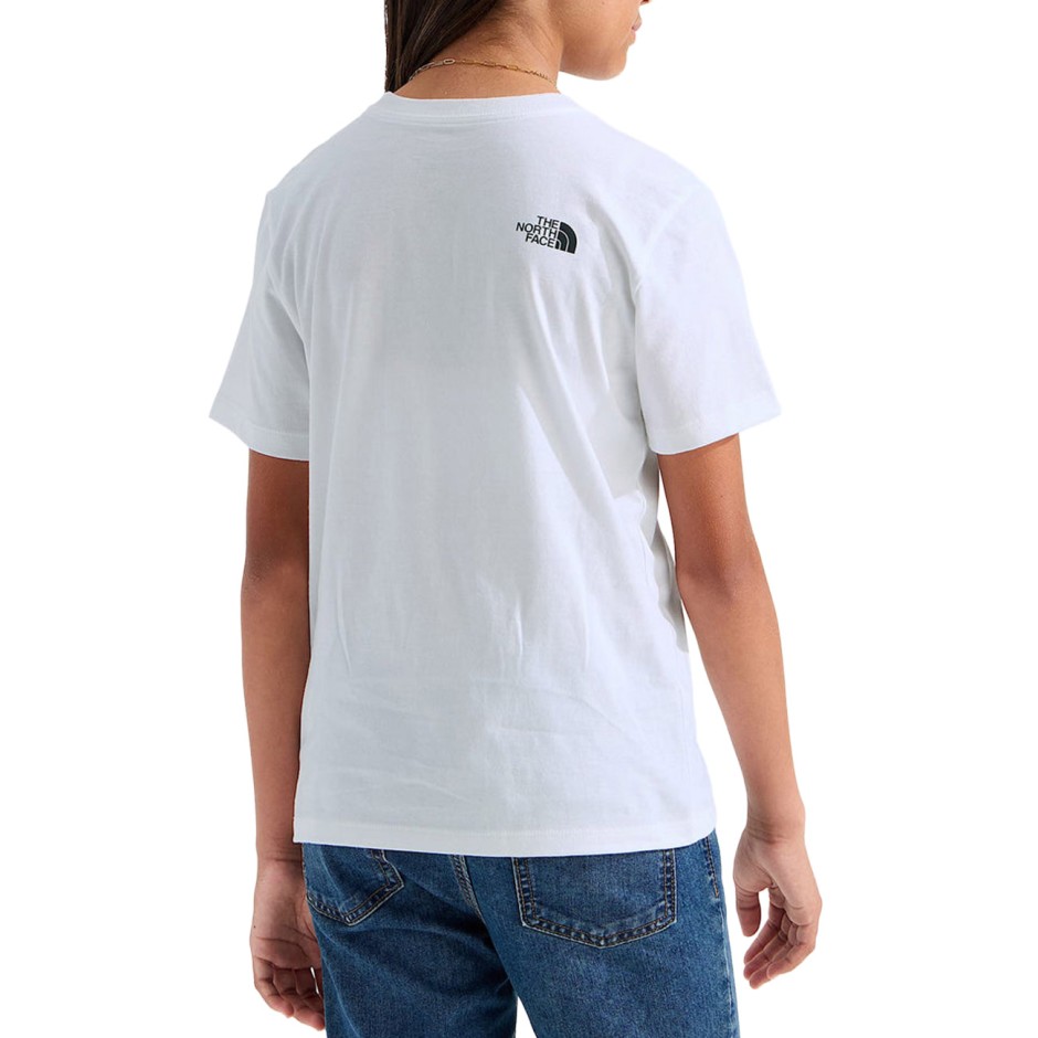 Kids' T-Shirt White - The North Face Evolution Half Dome