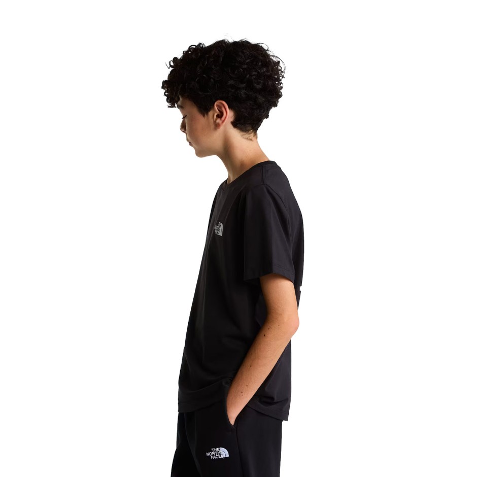 Kids' T-Shirt Black - The North Face Evolution NSE Box