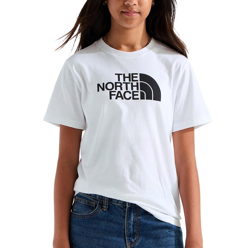 Kids' T-Shirt White - The North Face Evolution Half Dome
